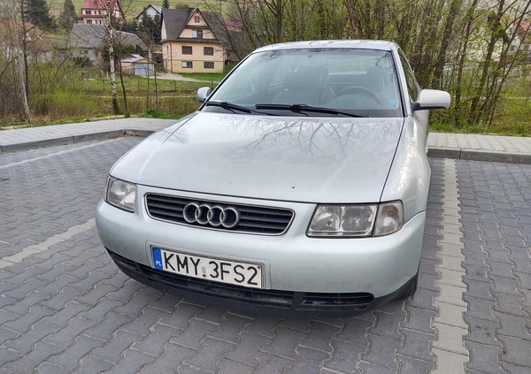 Audi A3 cena 4999 przebieg: 404637, rok produkcji 1999 z Serock małe 436